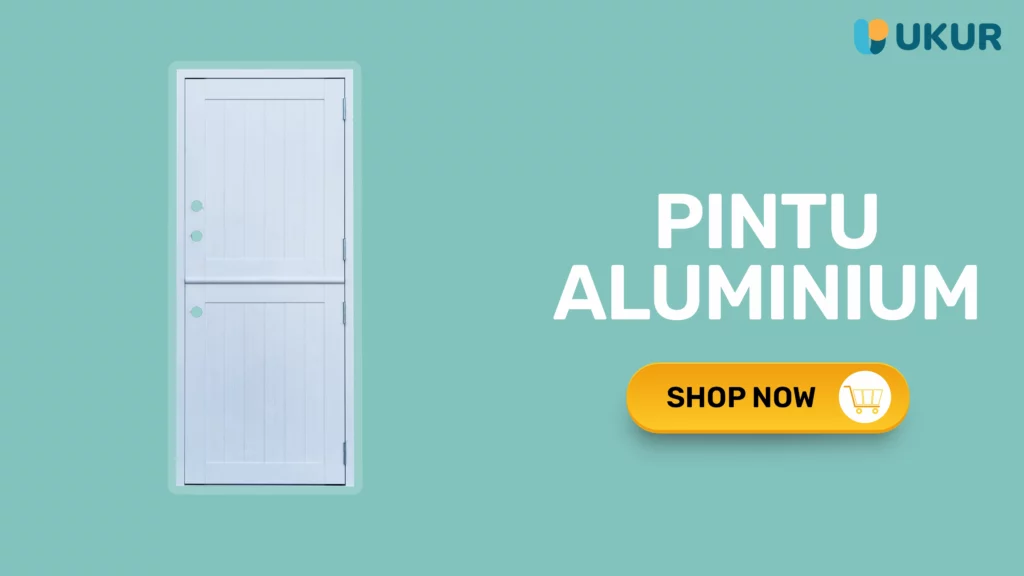 beli produk pintu aluminium di Ukur