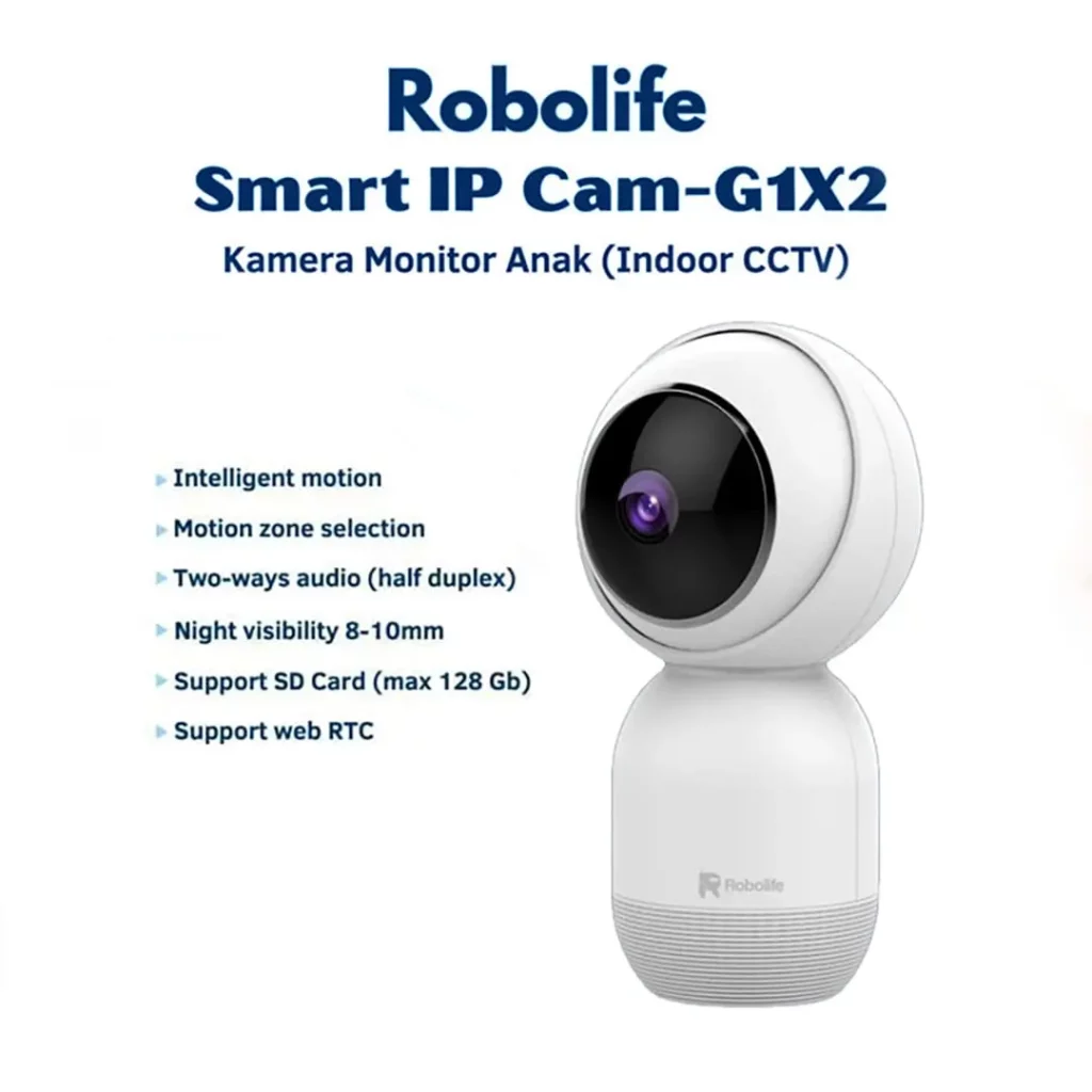 Robolife Ip Camera CCTV WiFi G1X2