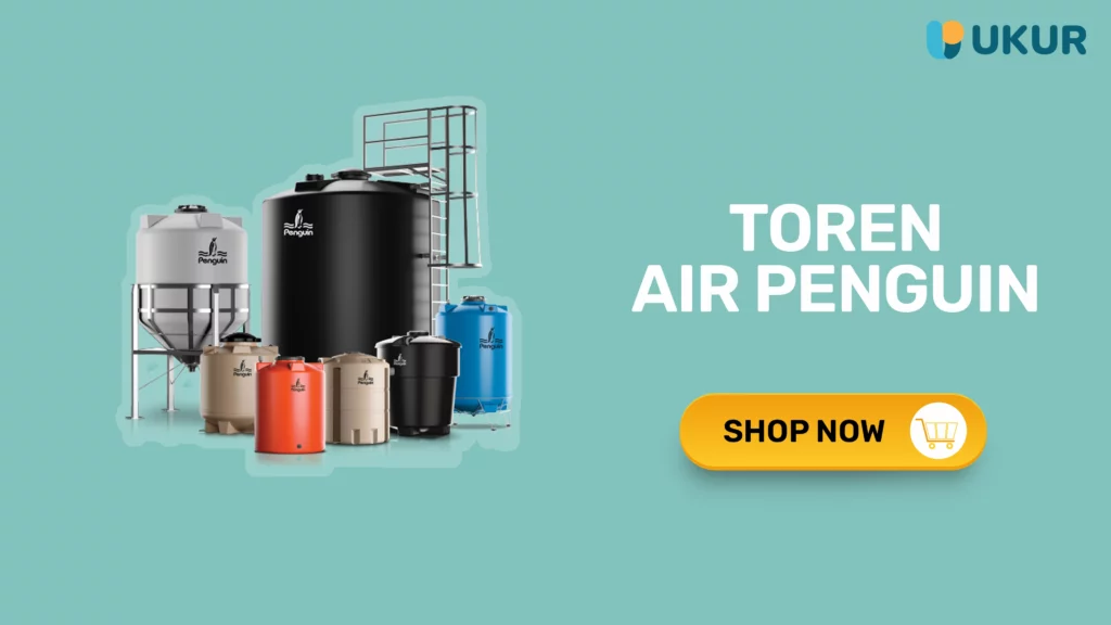 Beli toren air penguin di Ukur