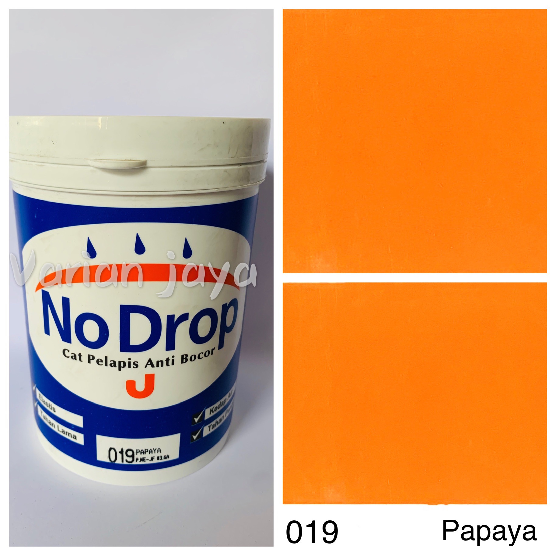 cat no drop Warna Orange