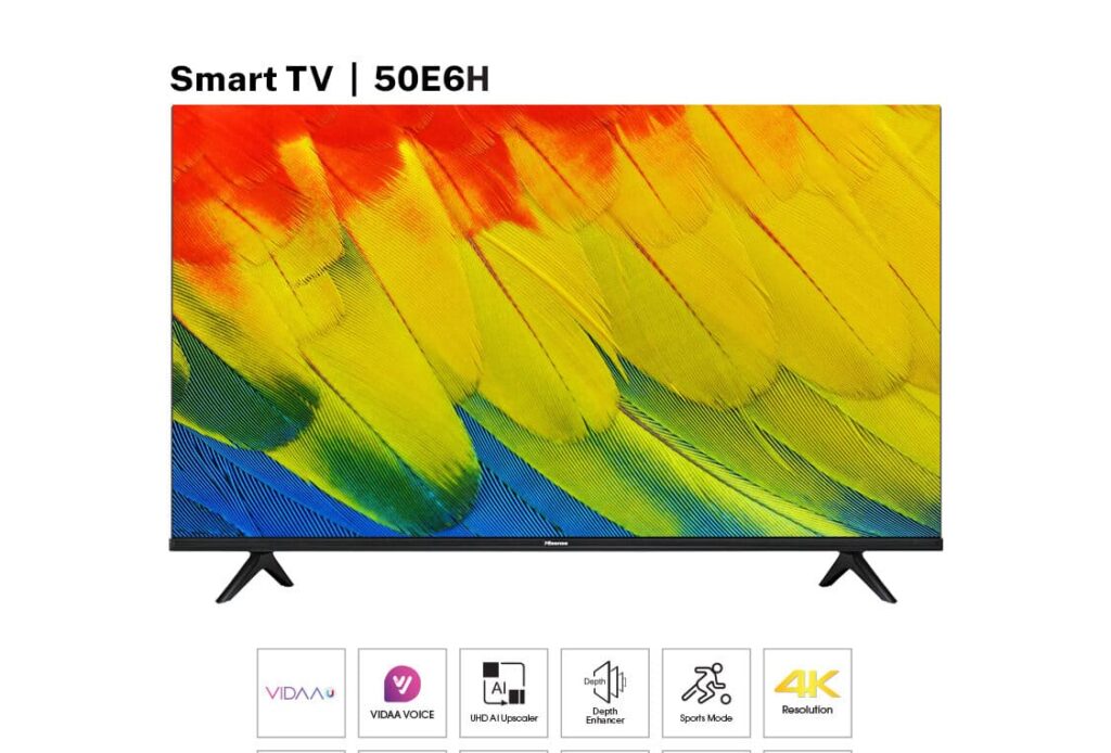 Hisense Smart TV 50E6H