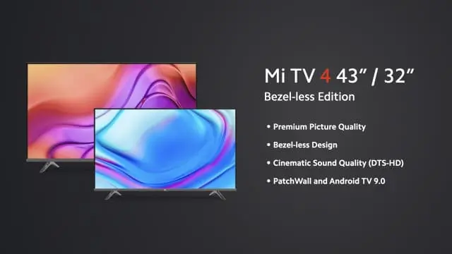 Xiaomi Mi TV 4 Bezel-less