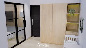 Altairya Karya Desain Interior, Custom Furniture, Kitchen Set.