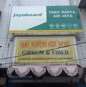 TOKO KARYA ADI JAYA ( SUPLIER GYPSUM PVC BAJA RINGAN ATAP & FIBER)