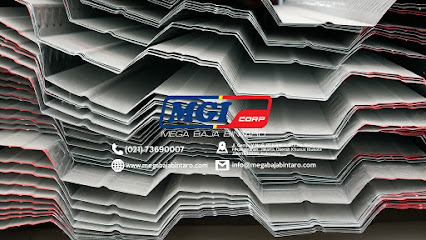 Mega Baja Bintaro - Distributor Besi | Atap UPVC | Baja Ringan | Plat Laser Cutting